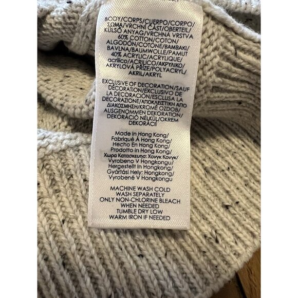 Chaps Men's Henley Sweater Elbow Pads‎ Pullover Button Shawl Collar Size M - Picture 12 of 16